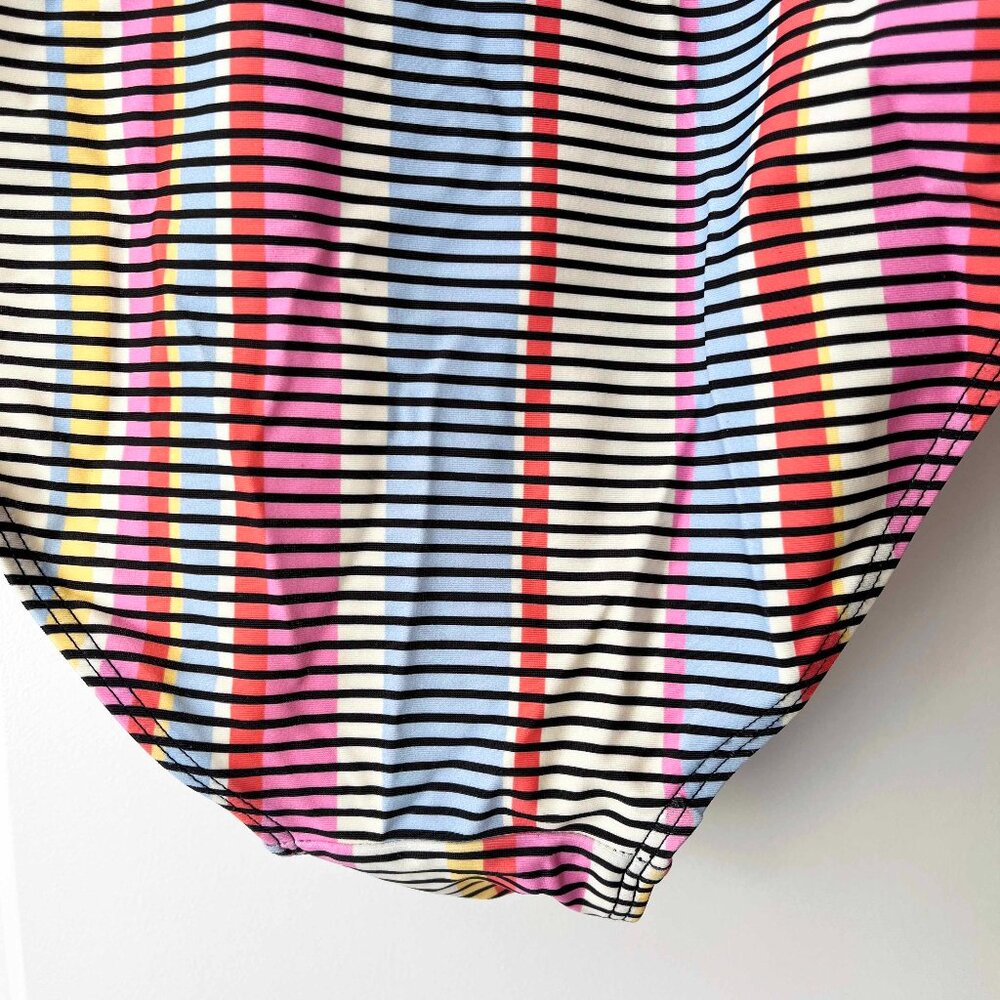 summersalt Striped One-Piece Swimsuit in Red, Blue, Yellow, Pink, Black, White - Picture 12 of 16
